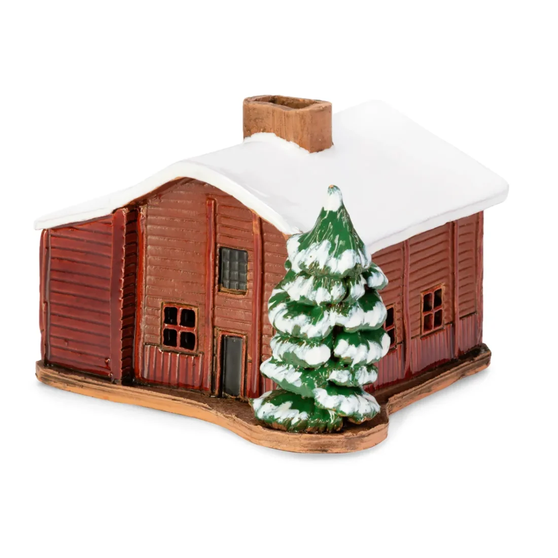 Ceramic miniature of original house in Porvoo W FIN MINI 07